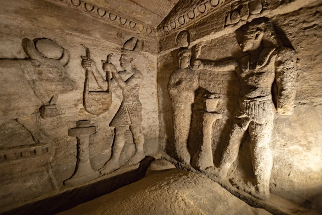 Rundreise &Auml;gypten Katakomben von Kom el-Shoqafa